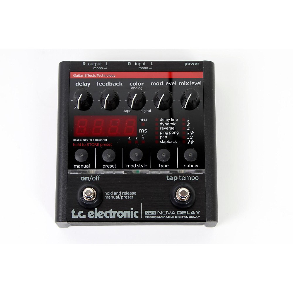 UPC 888365407098 product image for Used Tc Electronic Nd-1 Nova Delay Guitar Effects Pedal Regular 888365407098 | upcitemdb.com