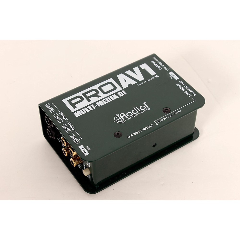 Used Radial Engineering Proav1 Single-Channel Direct Box Regular 888365150895 Used Radial Engineering Proav1 Single-Channel Direct Box Regular 888365150895