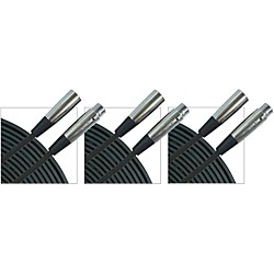 20 Ft. XLR Microphone Cable, 3-Pack