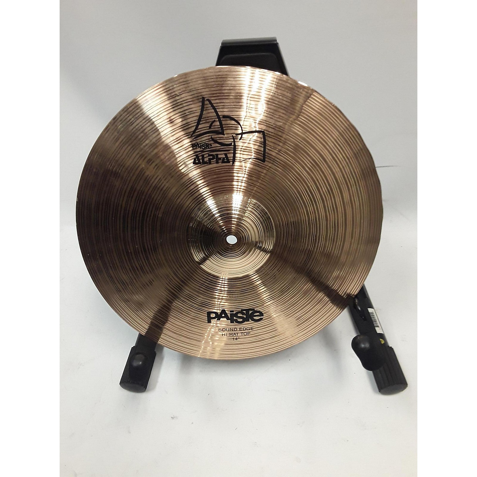 Used Paiste 2013 14in Alpha Sound Edge Hi Hat Pair Cymbal 33 Musician