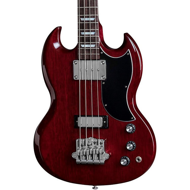 Gibson 2015 SG Standard Electric Bass Guitar Heritage Cherry Musician's Friend