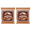 Ernie Ball 2144 Earthwood Phosphor Bronze Medium Acoustic Guitar Strings 2-Pack