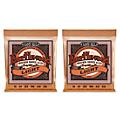 Ernie Ball 2148 Earthwood Phosphor Bronze Light Acoustic Guitar Strings 2-Pack