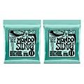 Ernie Ball 2211 Mondo Slinky Nickel Wound Electric Guitar Strings 2-Pack