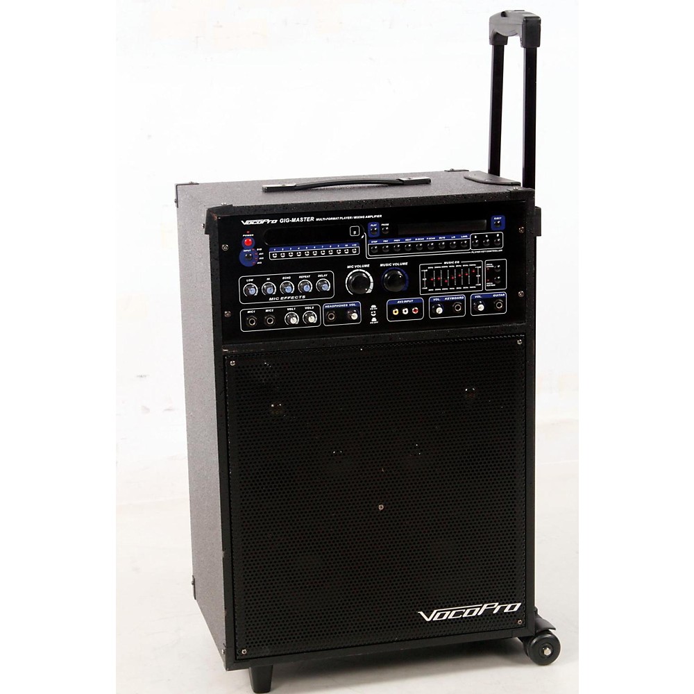 Used Vocopro Gig-Master 180W Karaoke System Regular 888365165547 Used Vocopro Gig-Master 180W Karaoke System Regular 888365165547