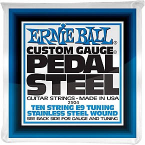 Tablature for pedal steel guitar