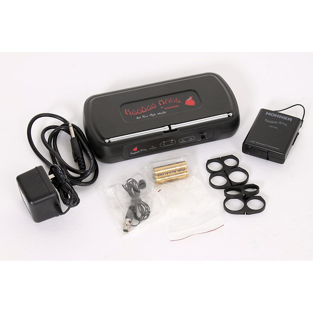 Used Hohner Hoodoo Hand Harmonica Wireless Microphone System Regular 888365031545 Used Hohner Hoodoo Hand Harmonica Wireless Microphone System Regular 888365031545