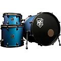 SJC Drums 3-Piece Pathfinder Shell Pack Cyber Yellow SatinMoon Blue