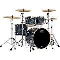 DW 4-Piece Performance Series Shell Pack Ebony Stain LacquerBlack Diamond