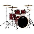 DW 4-Piece Performance Series Shell Pack Ebony Stain LacquerCherry Stain Lacquer