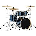 DW 4-Piece Performance Series Shell Pack Ebony Stain LacquerChrome Shadow