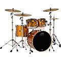 DW 4-Piece Performance Series Shell Pack Ebony Stain LacquerGold Sparkle