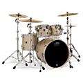 DW 4-Piece Performance Series Shell Pack Ebony Stain LacquerHard Satin Gold Mist
