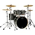 DW 4-Piece Performance Series Shell Pack Ebony Stain LacquerPewter Sparkle