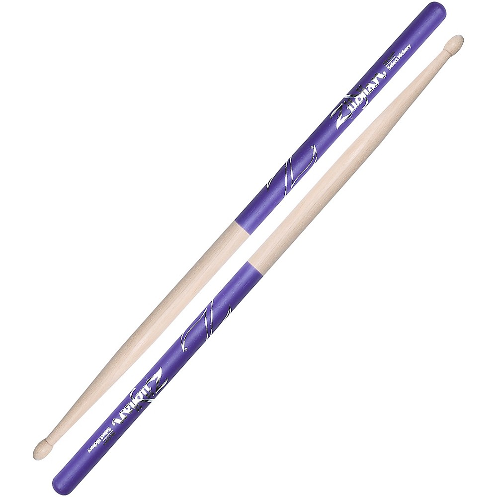 UPC 642388188057 product image for Zildjian Purple DIP Drumsticks Wood 5B | upcitemdb.com