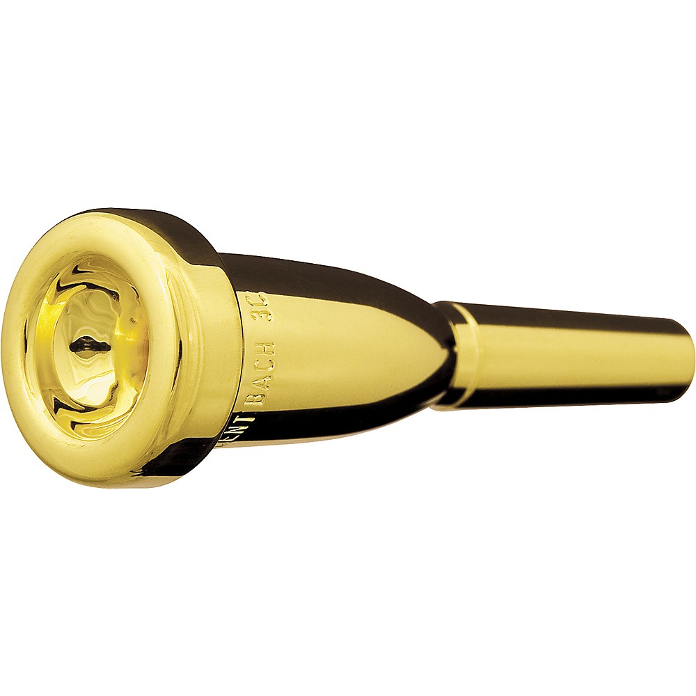 bach mega tone trumpet mouthpieces in gold 3c 3c item 467300 969 