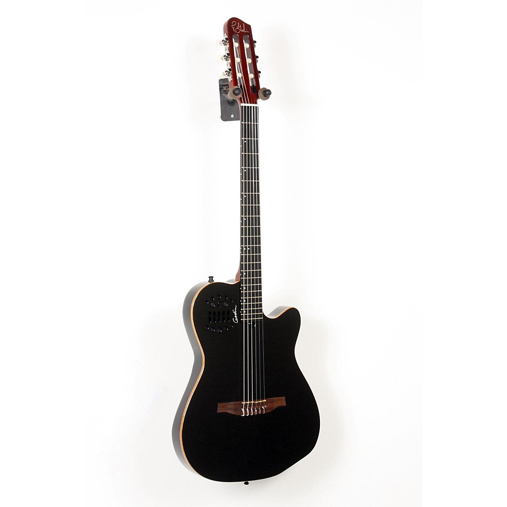 UPC 888365537757 product image for Godin ACS-SA Slim Nylon String Cedar Top Acoustic-Electric Guitar Black Pearl 88 | upcitemdb.com