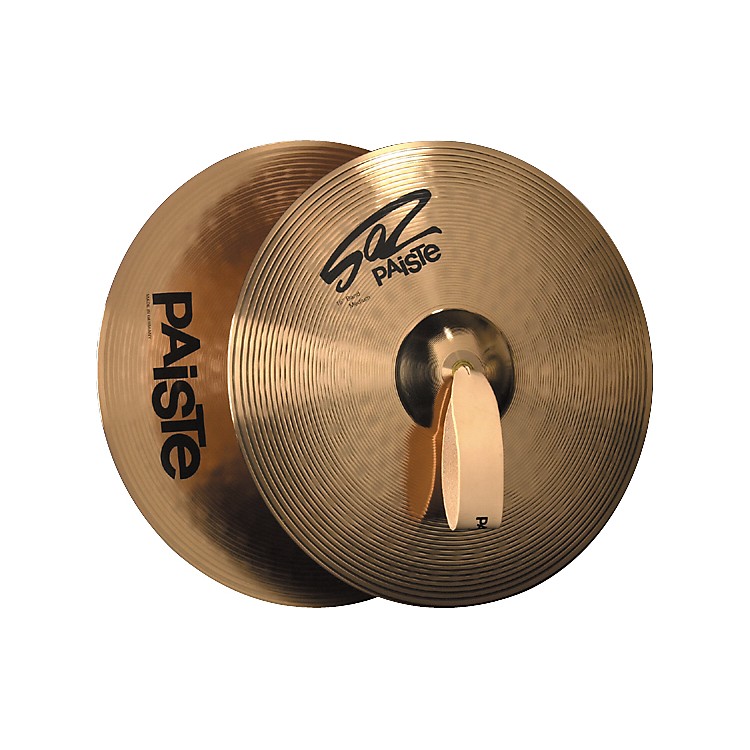 Paiste 502 Plus Band Medium Crash Cymbal Pair Musician's Friend