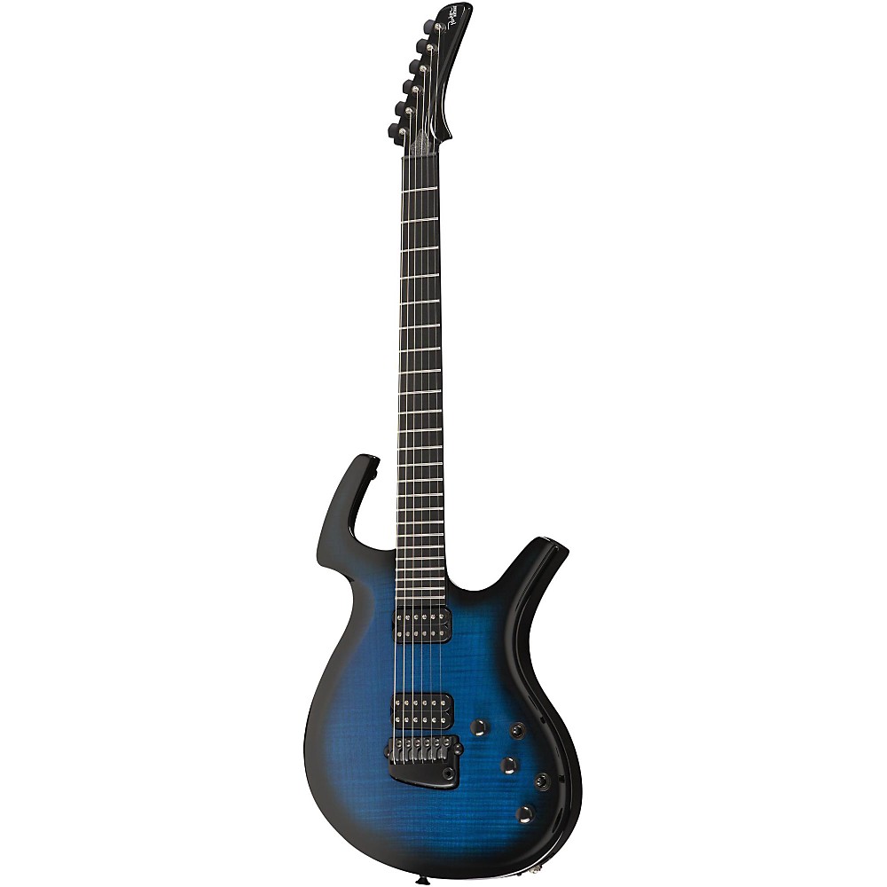 UPC 801128100357 product image for Parker Guitars Fly Mojo Flame Electric Guitar Translucent Blue Burst | upcitemdb.com