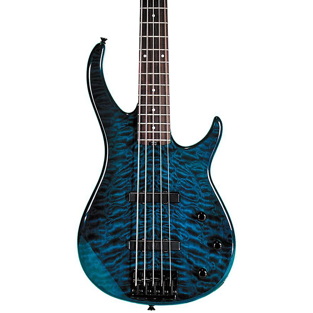 UPC 014367108088 product image for Peavey Millennium BXP 5-String Bass Guitar Quilt Top Transparent Blue | upcitemdb.com