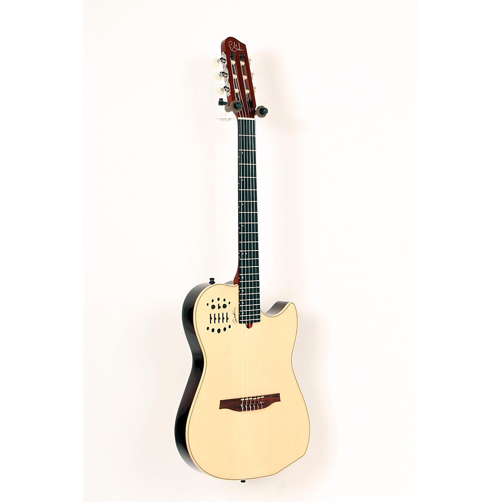 UPC 888365388151 product image for Used Godin Multiac Nylon String Sa Electric Guitar Natural High Gloss 8883653881 | upcitemdb.com