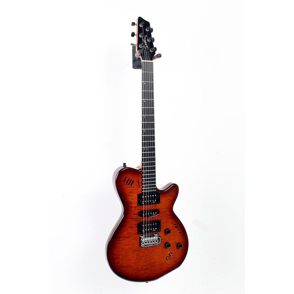 UPC 888365373140 product image for Godin xtSA Flame Electric Guitar Light Burst 888365373140 | upcitemdb.com