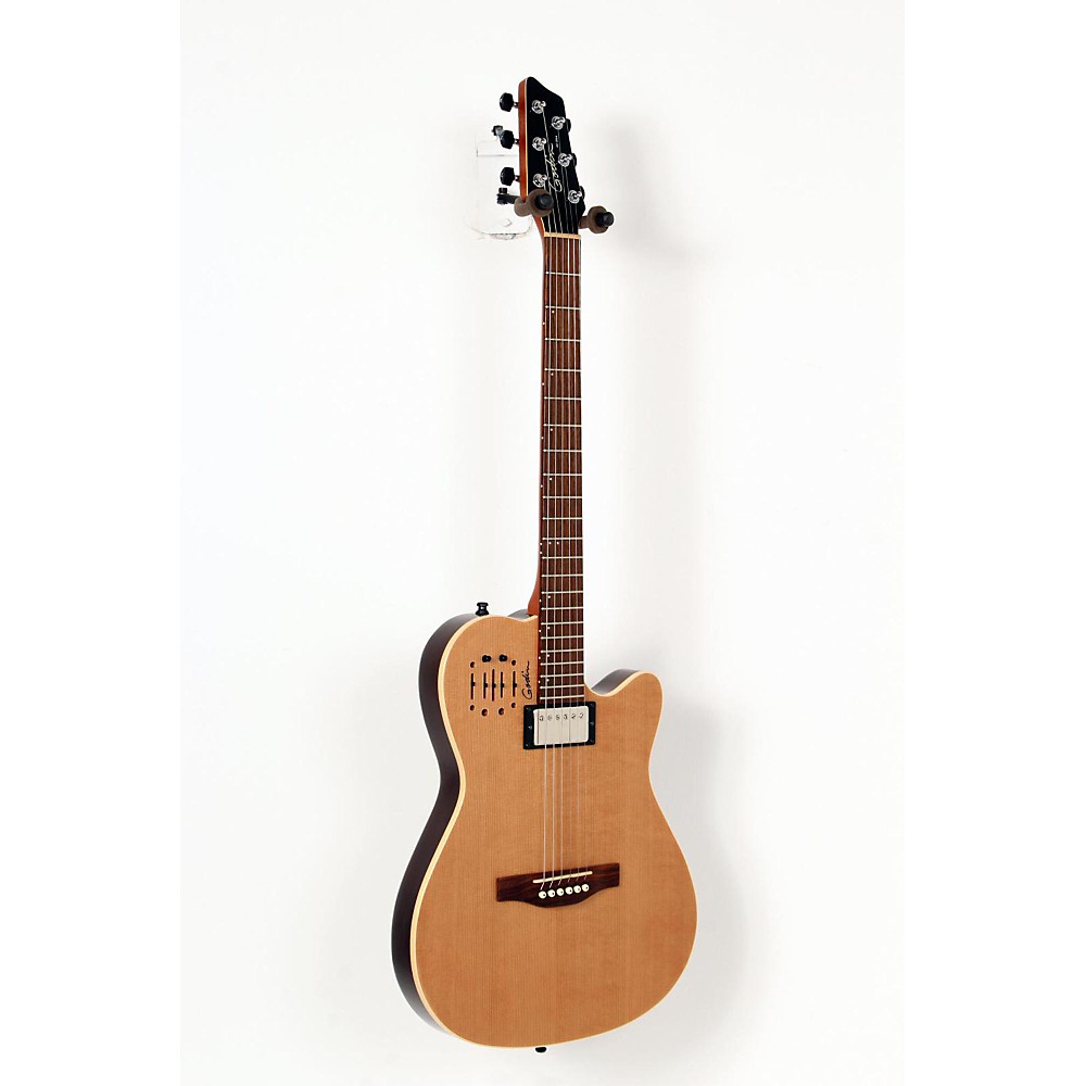 UPC 888365493169 product image for Godin A6 Ultra Semi-gloss Semi-Acoustic-Electric Guitar Natural Cedar 8883654931 | upcitemdb.com