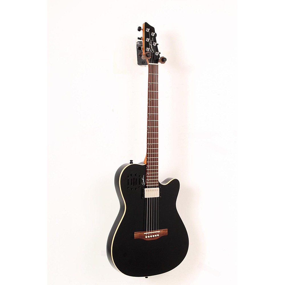 UPC 888365373218 product image for Used Godin A6 Ultra Hg Semi-Acoustic Electric Guitar Black 888365373218 | upcitemdb.com