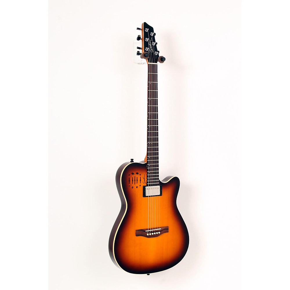 UPC 888365388205 product image for Used Godin A6 Ultra Hg Semi-Acoustic Electric Guitar Cognac Burst 888365388205 | upcitemdb.com