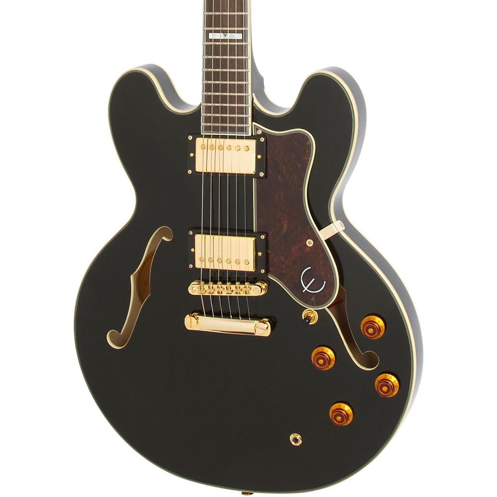 UPC 711106260372 product image for Epiphone Sheraton II Electric Guitar Ebony | upcitemdb.com