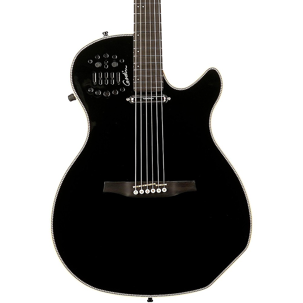 Godin Multiac Spectrum SA Cutaway Acousticelectric Guitar Black eBay