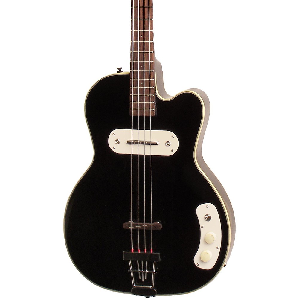 UPC 764565142529 product image for Kay Vintage Reissue Guitars Reissue Pro Bass Guitar Black | upcitemdb.com