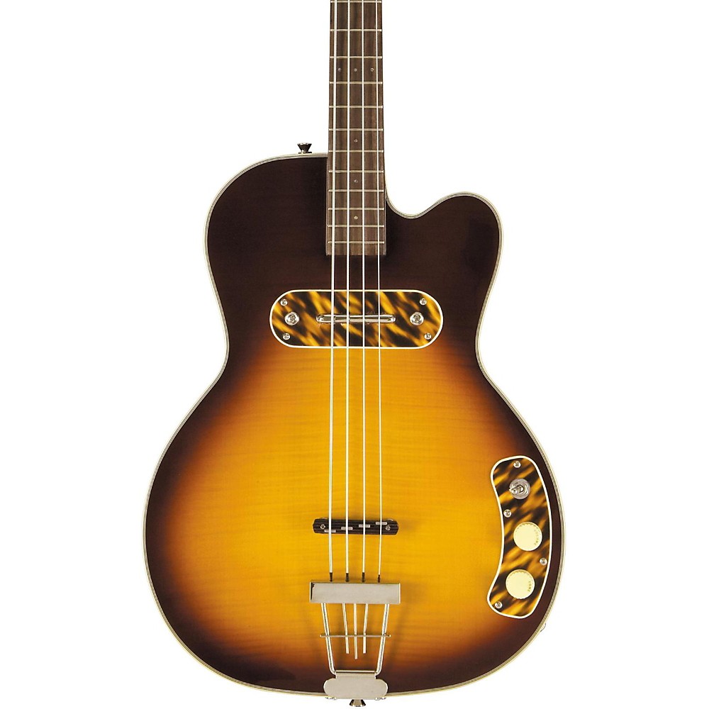 UPC 764565142512 product image for Kay Vintage Reissue Guitars Reissue Pro Bass Guitar Honey Sunburst | upcitemdb.com