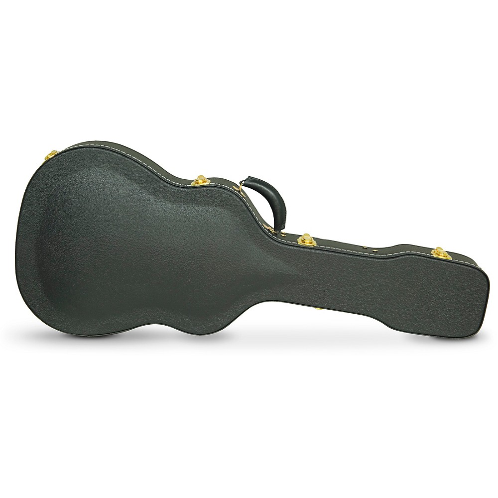 Silver Creek Vintage Archtop 000 Auditorium Acoustic Guitar Case Black