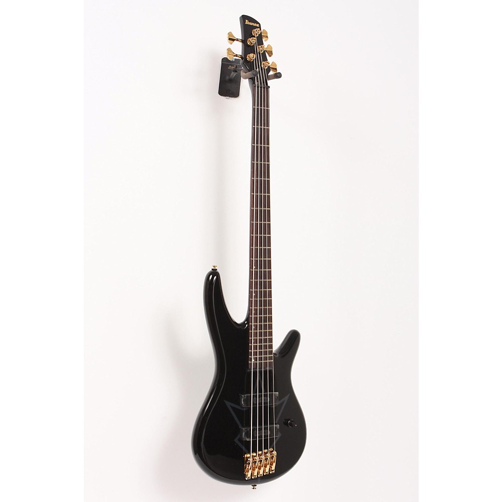 Ibanez Peter Iwers PIB1 Signature Bass Guitar Black 886830113796