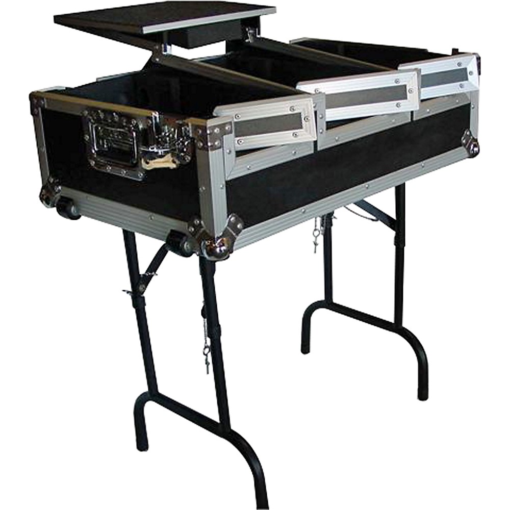 UPC 800401000179 product image for Eurolite CDJ400 Coffin Case with Laptop Shelf and Folding Table Legs | upcitemdb.com