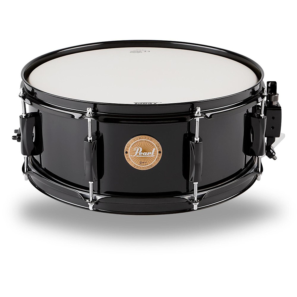 Pearl Vision Birch Snare Drum Black With Black Hardware 14X5