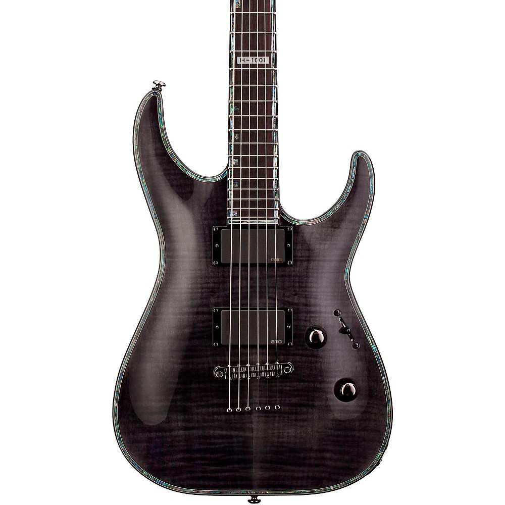 Esp Ltd Deluxe H-1001Fm Electric Guitar See-Thru Black