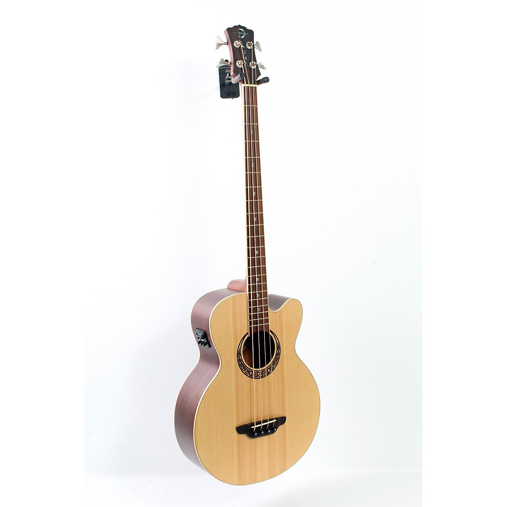 UPC 888365488332 product image for Luna Guitars Muse Acoustic-Electric Bass Guitar Satin Natural 888365488332 | upcitemdb.com