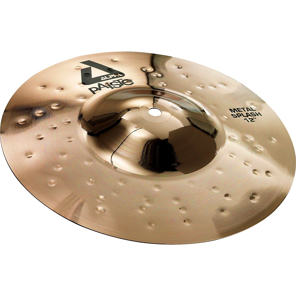 paiste alpha brilliant metal splash cymbal 10 in.