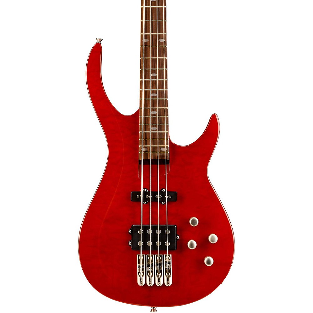 UPC 656238011761 product image for Rogue LX400 Series III Pro Electric Bass Guitar Trans Red | upcitemdb.com