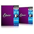 Elixir 80/20 Bronze Acoustic Guitar Strings with POLYWEB Coating, Light (.012-.053) 2-Pack