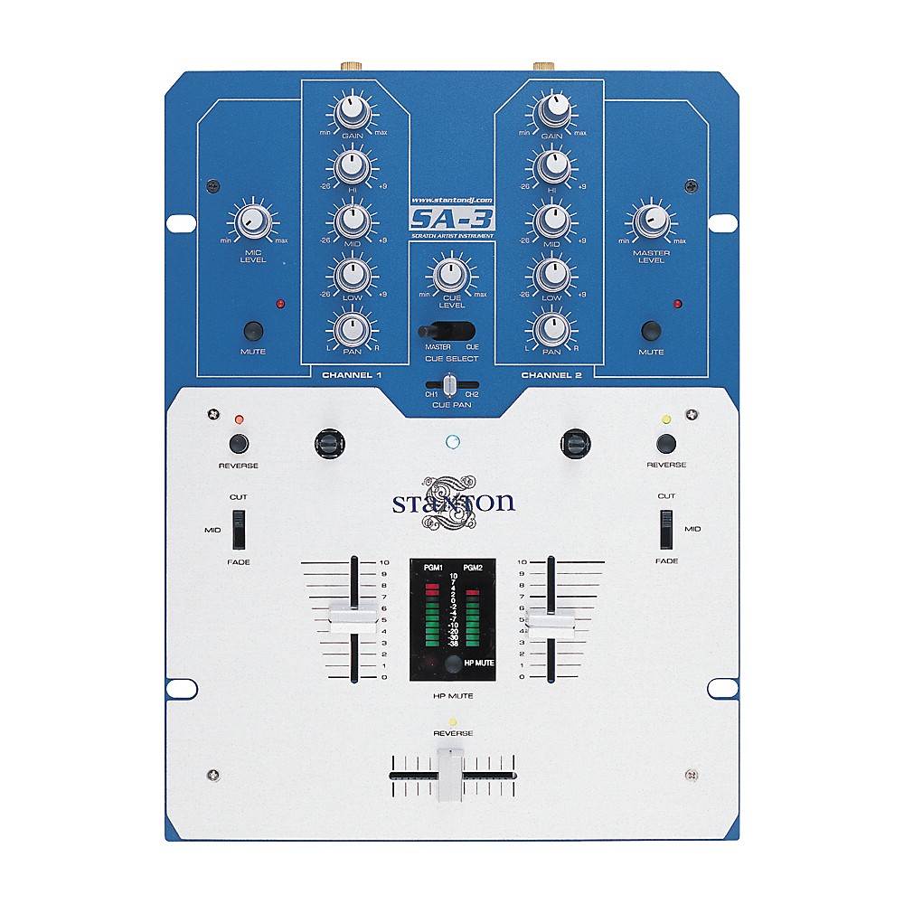 UPC 049292502106 product image for Stanton Sa-3 2-Channel Scratch Mixer | upcitemdb.com