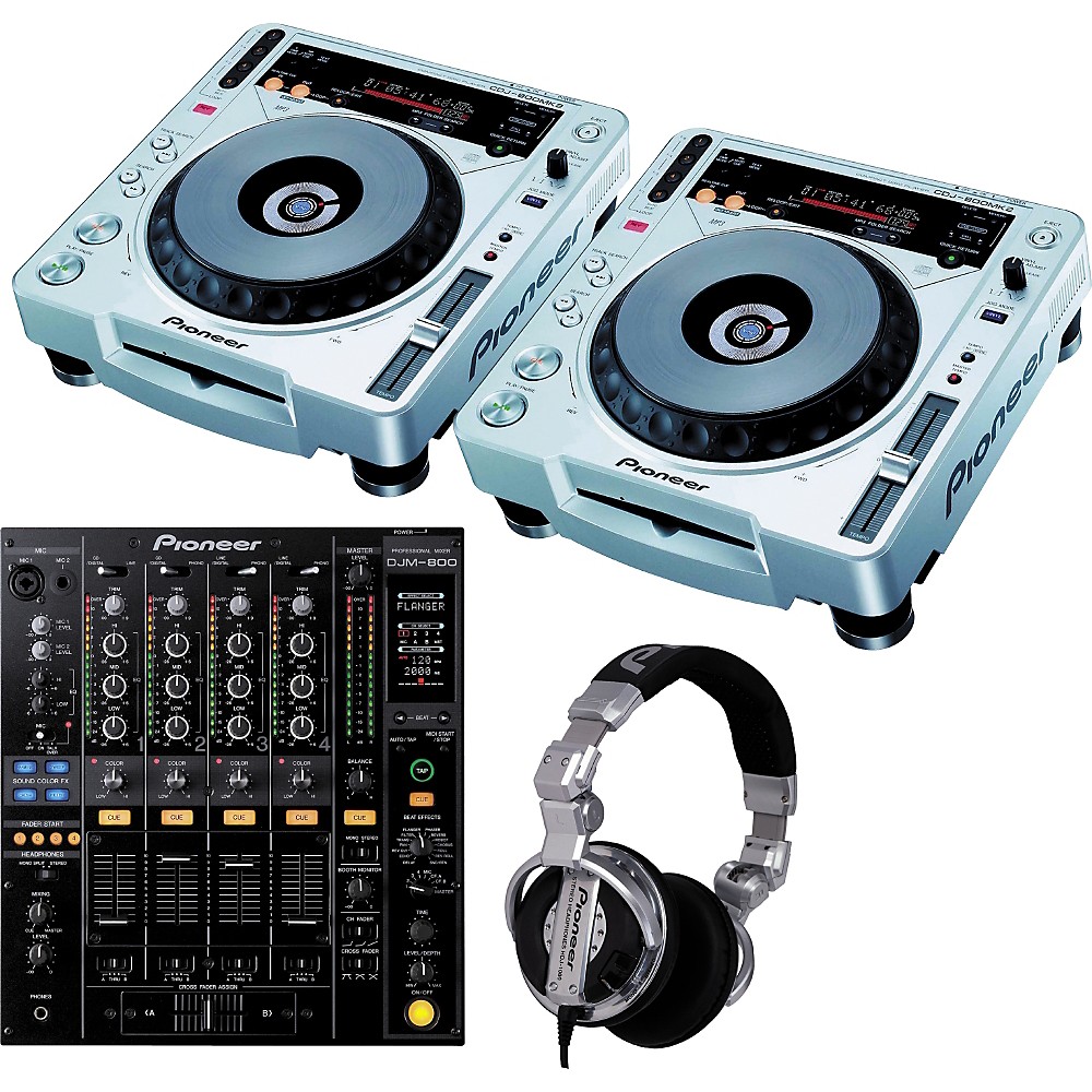 Pioneer Cdj800mk2/djm800 Package Free Headphones! Demiyo