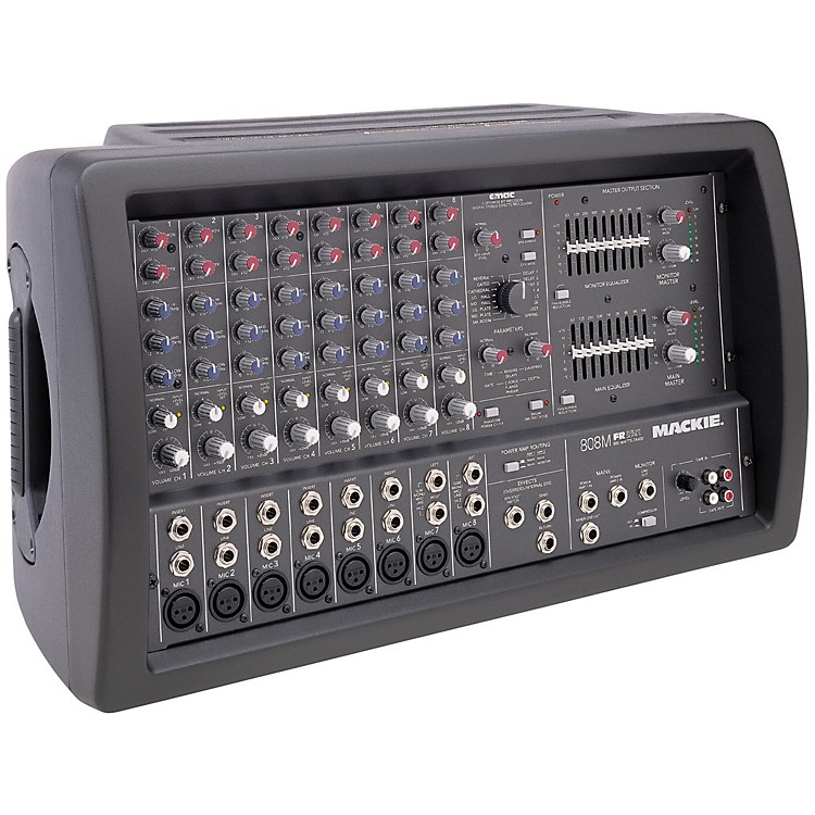 Mackie 808M 8Channel Mono Powered Mixer Musician