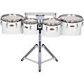 Yamaha 8300 Series Field-Corp Series Marching Tenor Quad 10, 12, 13 and 14 in. Black Forest8/10/12/13 in. White wrap