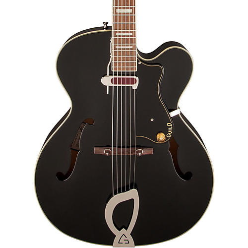 Guild A150 Savoy Hollowbody Archtop Electric Guitar Black