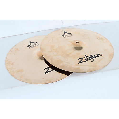 Open Box Zildjian A Custom Mastersound HiHat Pair 15 in. 190839151131 Musician's Friend