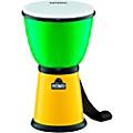 Nino ABS Djembe with Nylon Strap Green/Yellow 8 in.Green/Yellow 8 in.