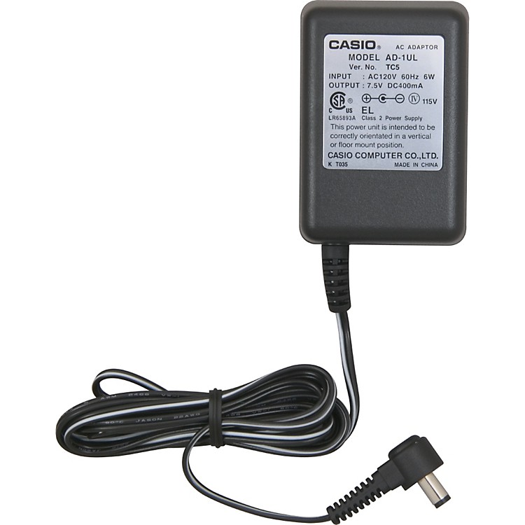 Casio AD1UL Adapter and Power Supply Musician's Friend